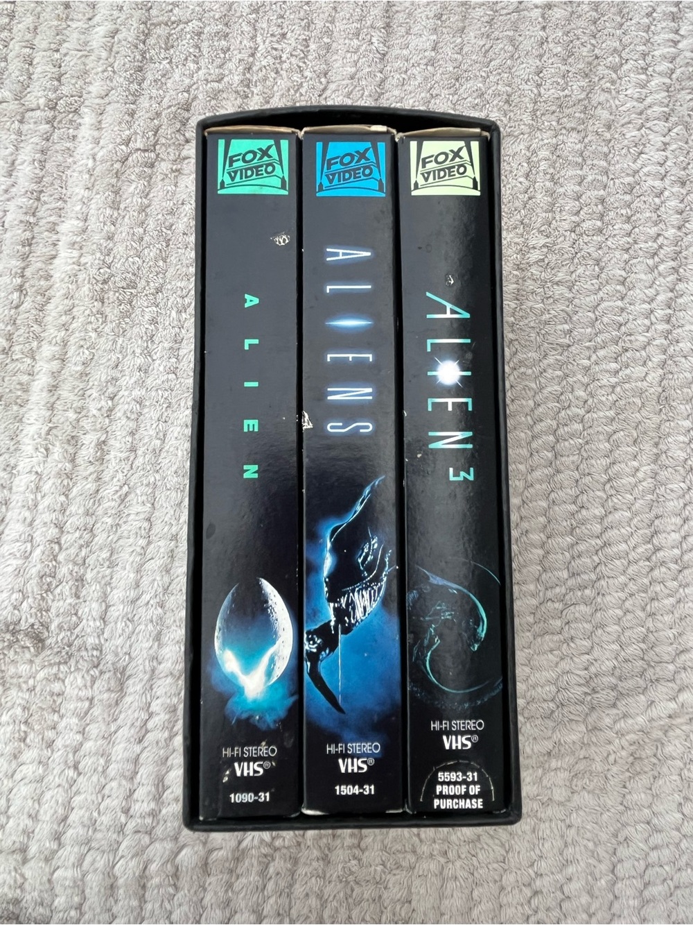 Alien Trilogy Box Set - Black Collector's Edition vhs movie